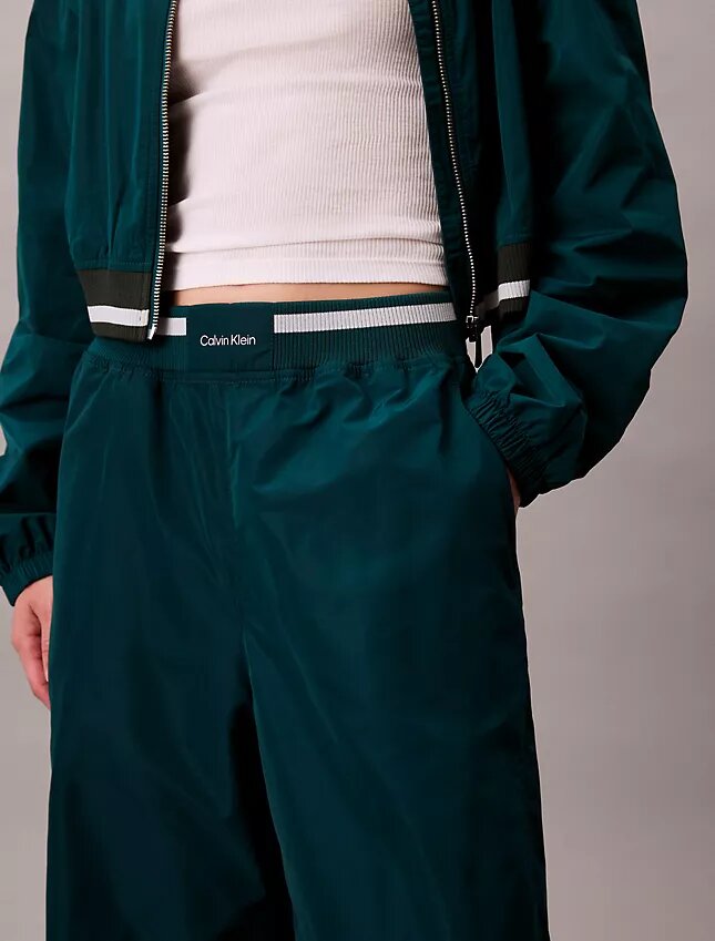 Pantalon de survêtement à ceinture avec logo Pantalon de survêtement à ceinture avec logo