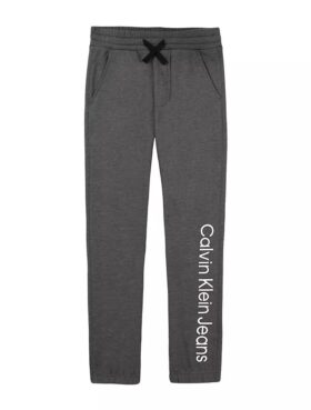 Pantalon de survêtement à cordon de serrage avec logo CKJ pour garçons