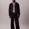 Pantalon de survêtement en denim indigo léger Pantalon de survêtement en denim indigo léger