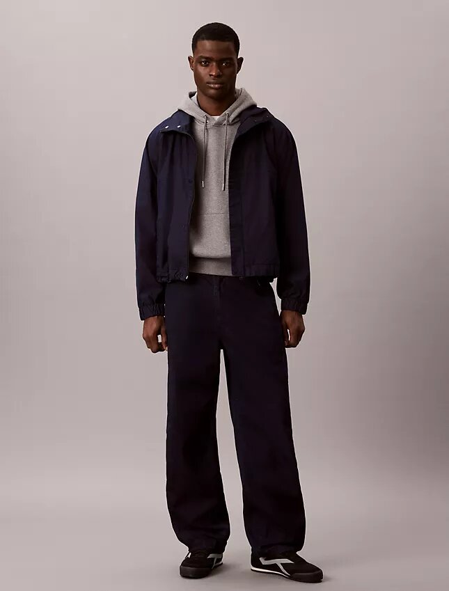 Pantalon de survêtement en denim indigo léger Pantalon de survêtement en denim indigo léger