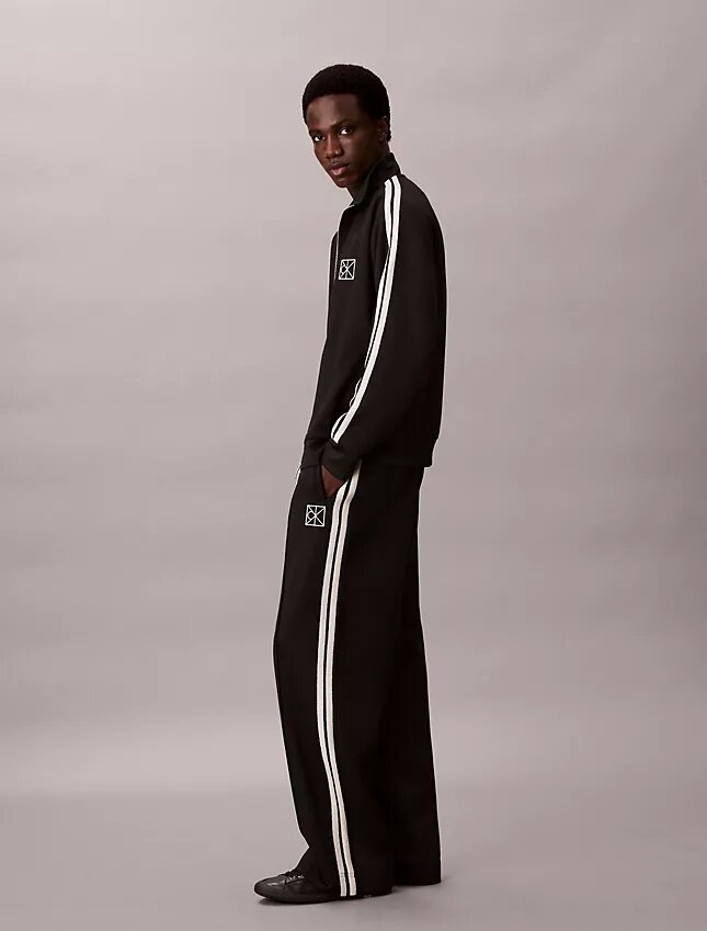 Pantalon de survêtement en double tricot Pantalon de survêtement en double tricot