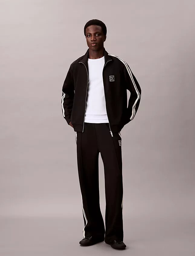 Pantalon de survêtement en double tricot Pantalon de survêtement en double tricot