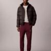Pantalon de survêtement en molleton avec motif Monogram superposé Pantalon de survêtement en molleton avec motif Monogram superposé