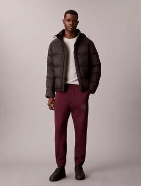 Pantalon de survêtement en molleton avec motif Monogram superposé