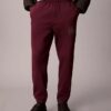 Pantalon de survêtement en molleton avec motif Monogram superposé Pantalon de survêtement en molleton avec motif Monogram superposé
