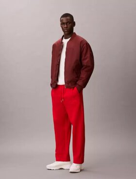 Pantalon de survêtement en molleton velours Monologo