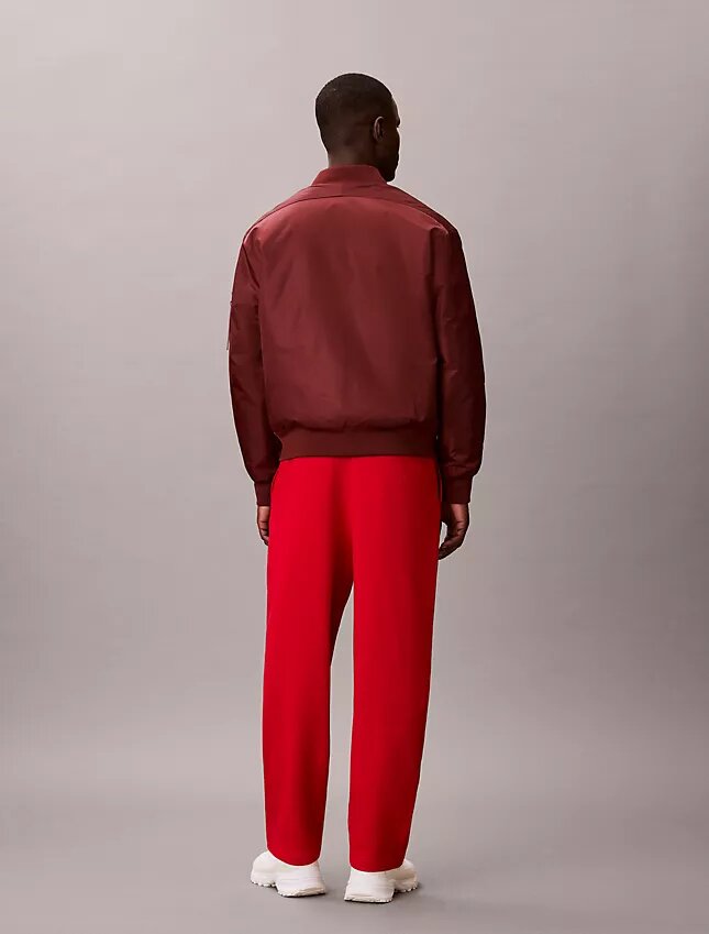 Pantalon de survêtement en molleton velours Monologo Pantalon de survêtement en molleton velours Monologo