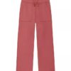 Pantalon de survêtement en éponge à jambes larges pour filles Pantalon de survêtement en éponge à jambes larges pour filles