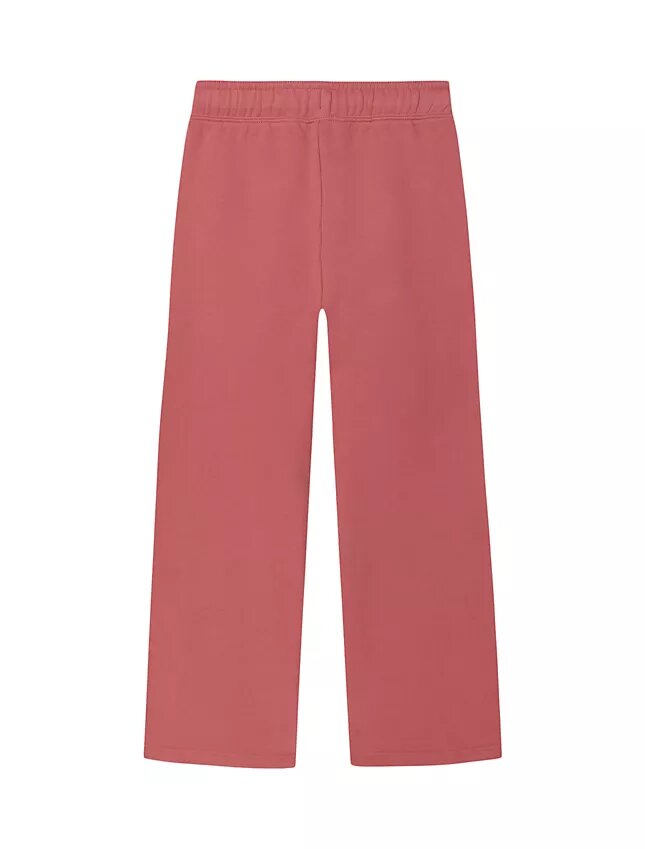 Pantalon de survêtement en éponge à jambes larges pour filles Pantalon de survêtement en éponge à jambes larges pour filles