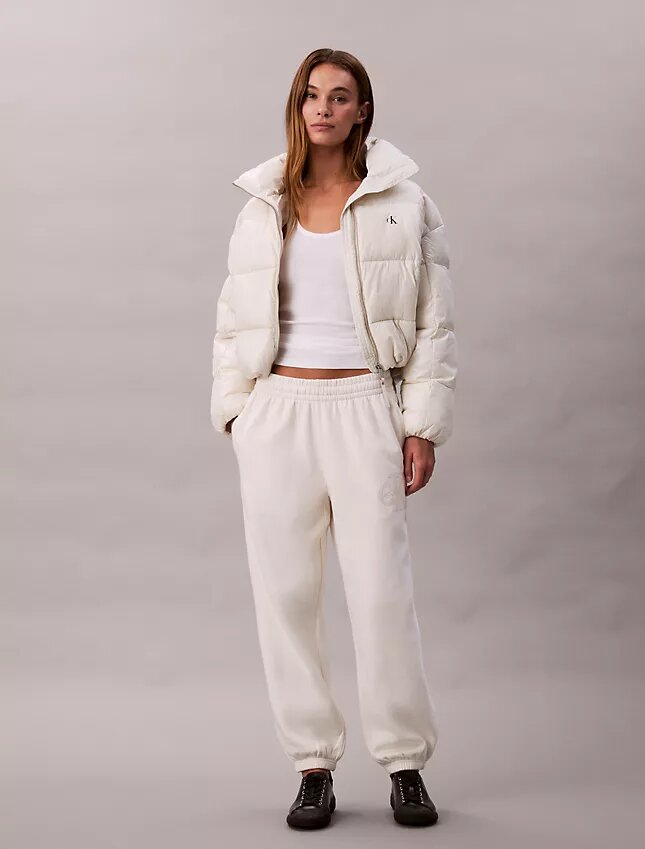 Pantalon de survêtement en velours polaire Monologo Pantalon de survêtement en velours polaire Monologo