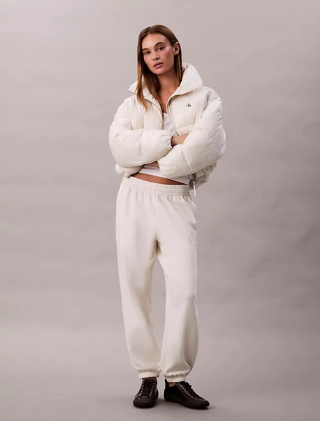 Pantalon de survêtement en velours polaire Monologo Pantalon de survêtement en velours polaire Monologo