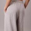 Pantalon de survêtement à jambes larges en molleton Monologo Pantalon de survêtement à jambes larges en molleton Monologo