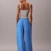 Pantalon de survêtement à jambes larges en molleton Monologo Pantalon de survêtement à jambes larges en molleton Monologo