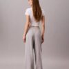 Pantalon de survêtement à jambes larges en molleton Monologo Pantalon de survêtement à jambes larges en molleton Monologo