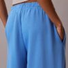 Pantalon de survêtement à jambes larges en molleton Monologo Pantalon de survêtement à jambes larges en molleton Monologo