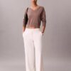 Pantalon de voyage en crêpe extensible Pantalon de voyage en crêpe extensible