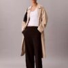 Pantalon de voyage en crêpe extensible Pantalon de voyage en crêpe extensible