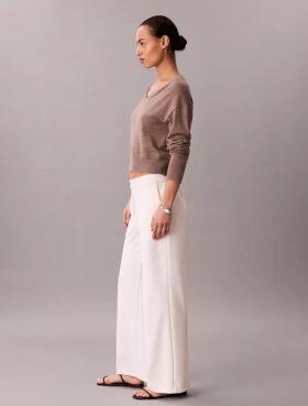 Pantalon de voyage en crêpe extensible