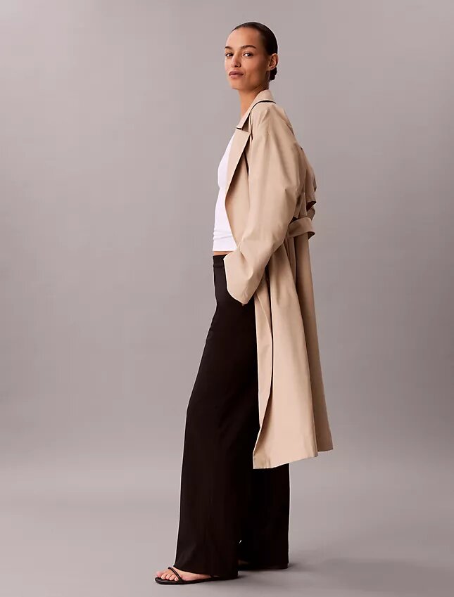 Pantalon de voyage en crêpe extensible Pantalon de voyage en crêpe extensible