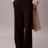 Pantalon de voyage en crêpe extensible Pantalon de voyage en crêpe extensible