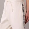 Pantalon droit avec bandeau logo