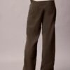 Pantalon droit décontracté à pinces Pantalon droit décontracté à pinces