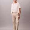 Pantalon droit en Cotton Stretch Pantalon droit en Cotton Stretch