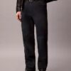 Pantalon droit en daim style années 90 Pantalon droit en daim style années 90