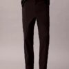 Pantalon droit en seersucker Pantalon droit en seersucker
