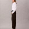 Pantalon droit en sergé de coton Cotton Stretch Pantalon droit en sergé de coton Cotton Stretch
