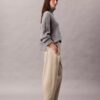 Pantalon droit en sergé de coton Cotton Stretch Pantalon droit en sergé de coton Cotton Stretch