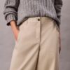 Pantalon droit en sergé de coton Cotton Stretch Pantalon droit en sergé de coton Cotton Stretch