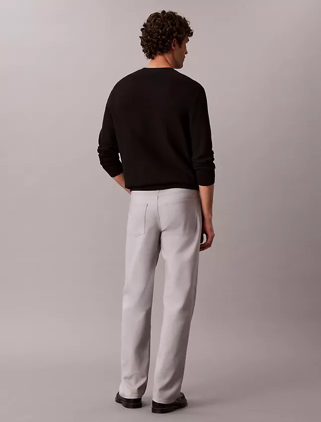 Pantalon droit standard extensible à 5 poches Pantalon droit standard extensible à 5 poches