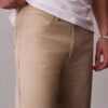 Pantalon droit standard extensible à 5 poches Pantalon droit standard extensible à 5 poches