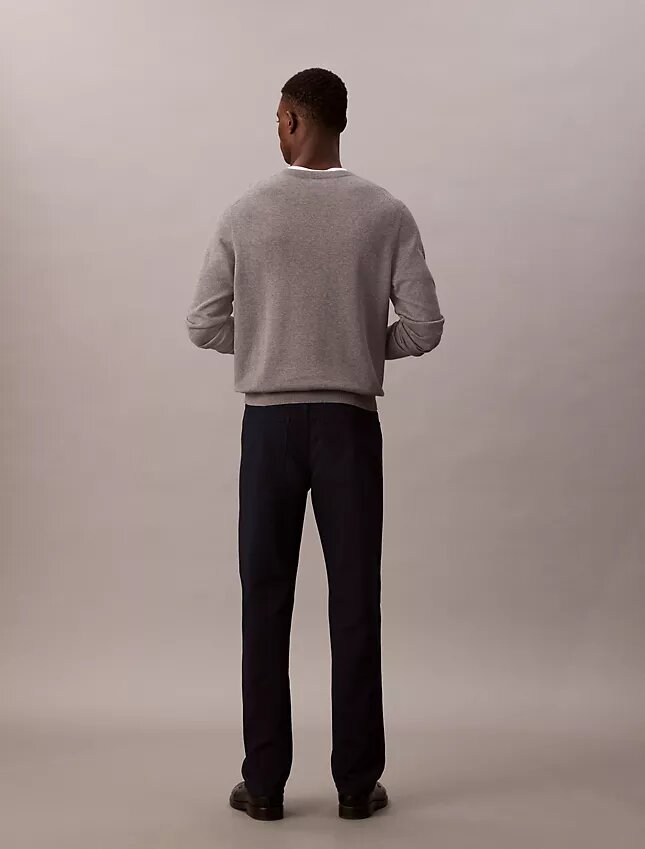 Pantalon droit standard extensible à 5 poches Pantalon droit standard extensible à 5 poches