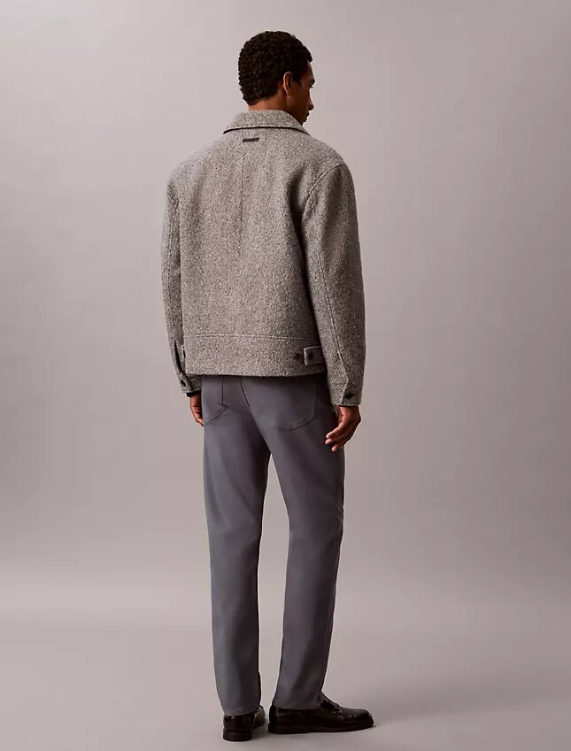 Pantalon droit standard extensible à 5 poches Pantalon droit standard extensible à 5 poches
