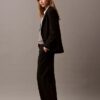 Pantalon droit stretch raffiné Pantalon droit stretch raffiné