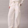 Pantalon en coton avec ceinture Pantalon en coton avec ceinture