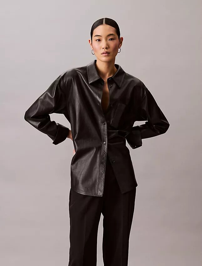 Pantalon en gabardine de laine mélangée Pantalon en gabardine de laine mélangée