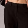 Pantalon en gabardine de laine mélangée Pantalon en gabardine de laine mélangée