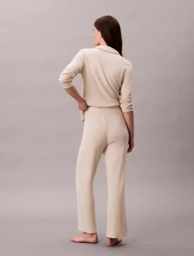 Pantalon en interlock brossé