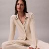Pantalon en interlock brossé Pantalon en interlock brossé