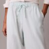 Pantalon en lin et coton à enfiler Pantalon en lin et coton à enfiler
