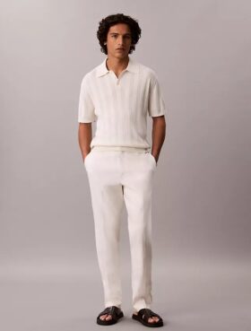 Pantalon en mélange de lin Pantalon en mélange de lin