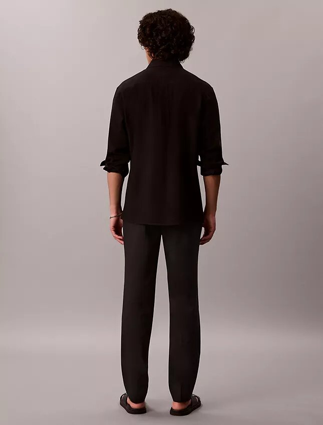 Pantalon en mélange de lin Pantalon en mélange de lin