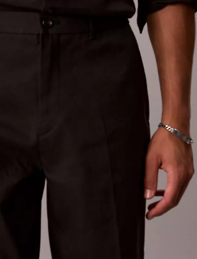 Pantalon en mélange de lin Pantalon en mélange de lin