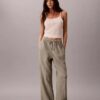 Pantalon à enfiler en double gaze Pantalon à enfiler en double gaze