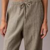 Pantalon à enfiler en double gaze Pantalon à enfiler en double gaze