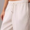 Pantalon à enfiler en double gaze Pantalon à enfiler en double gaze