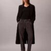 Pantalon fuselé à cordon de serrage et rayures Pantalon fuselé à cordon de serrage et rayures